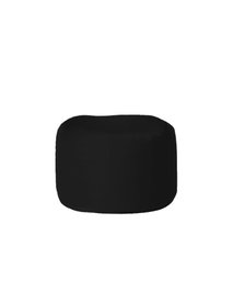 Atelier Del Sofa Square Pouf - Black